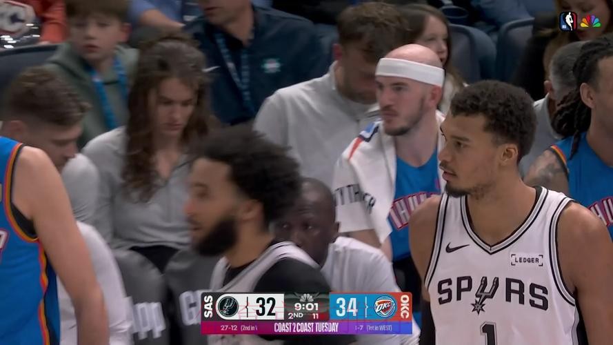 常规赛1月14日:马刺VS雷霆 文班亚马集锦 常规赛1月14日:马刺VS雷霆 文班亚马集锦